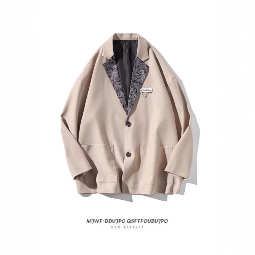Damen Modischer Blazer mit Paisleymuster Shop Nory