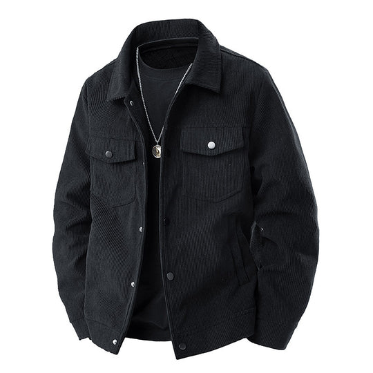 Herren Modische Cordjacke mit Taschen Shop Nory