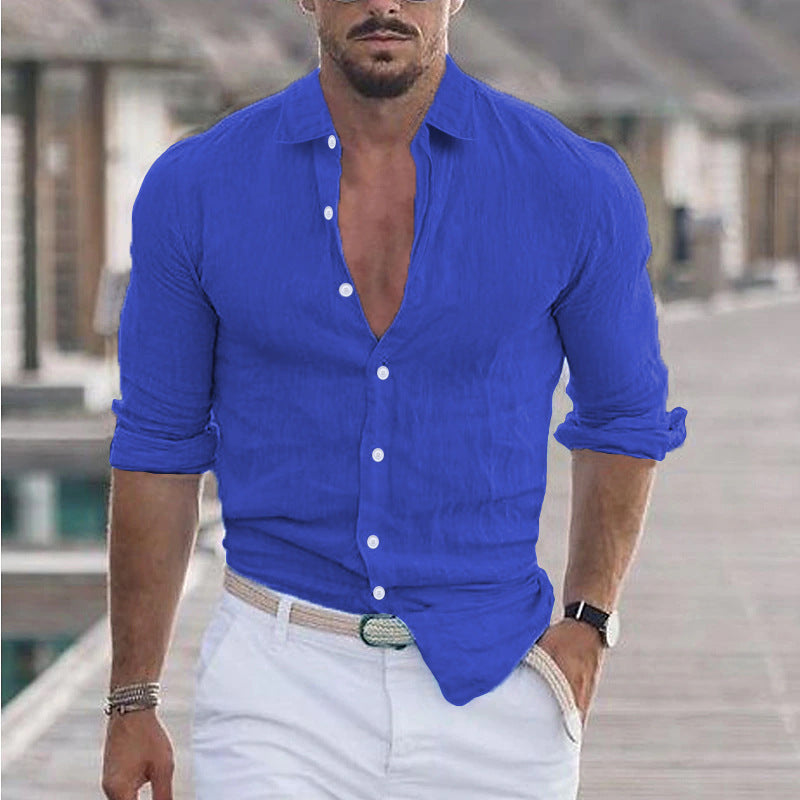 Herren Premium Hemd mit modernem Slim-Fit Schnitt und hautfreundlicher Textur