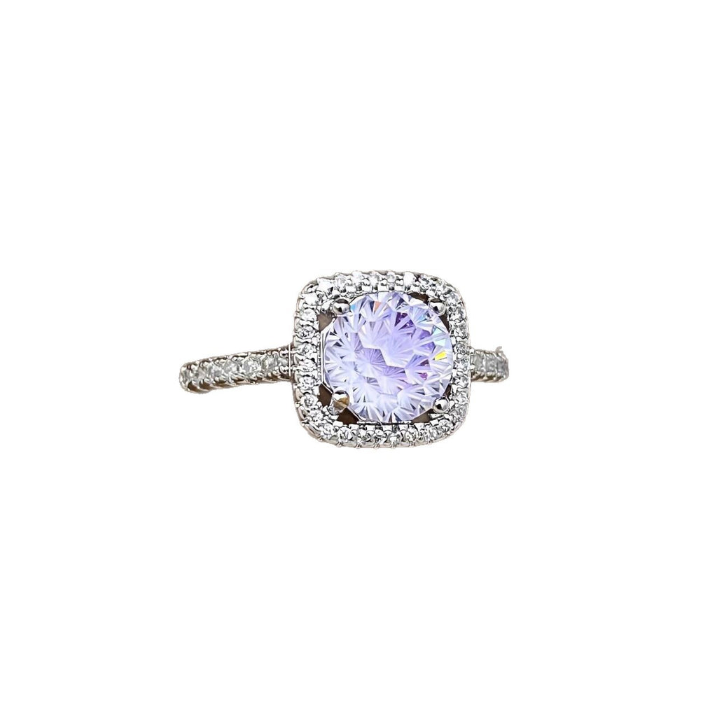 Damen glamouröser Schmuckring mit strahlendem Zirkonia Shop Nory