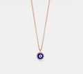 Damen Halskette mit schützendem Evil-Eye-Anhänger aus hochwertigem Material Shop Nory