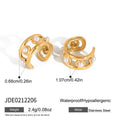 Damen Offener Ohrschmuck mit Perlendesign und hypoallergenen Eigenschaften Shop Nory