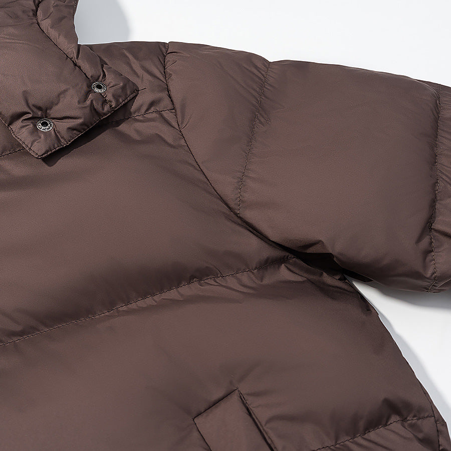 Damen Wattierte Daunenoptik-Steppjacke mit abnehmbarer Kapuze Shop Nory
