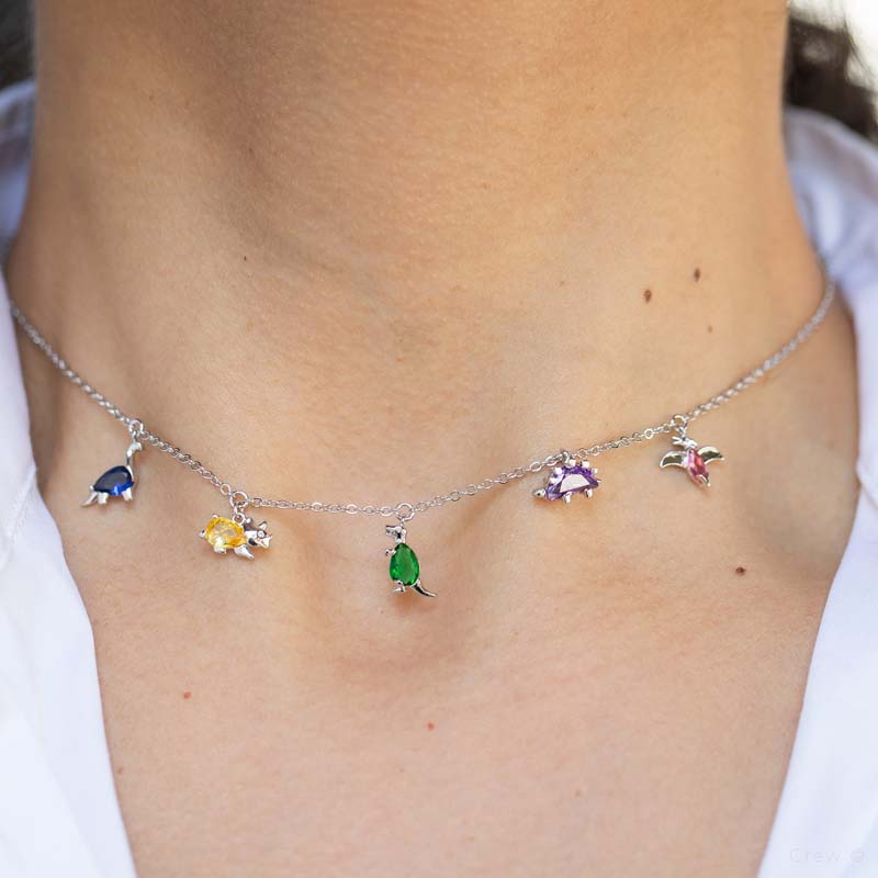 Bunte Anhänger-Halskette | Shop Nory