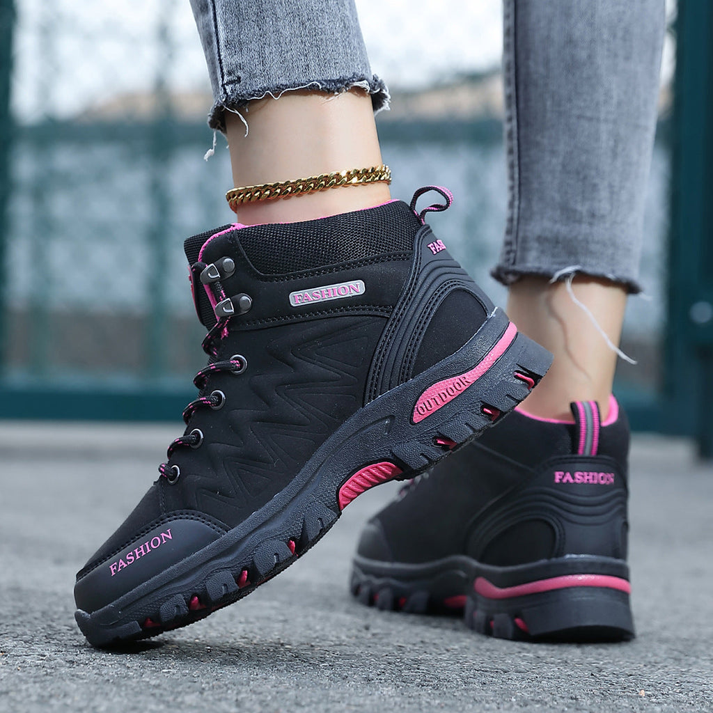 Damen Multifunktionale Wanderschuhe mit grober Profilsohle und wasserabweisendem Obermaterial Shopnory