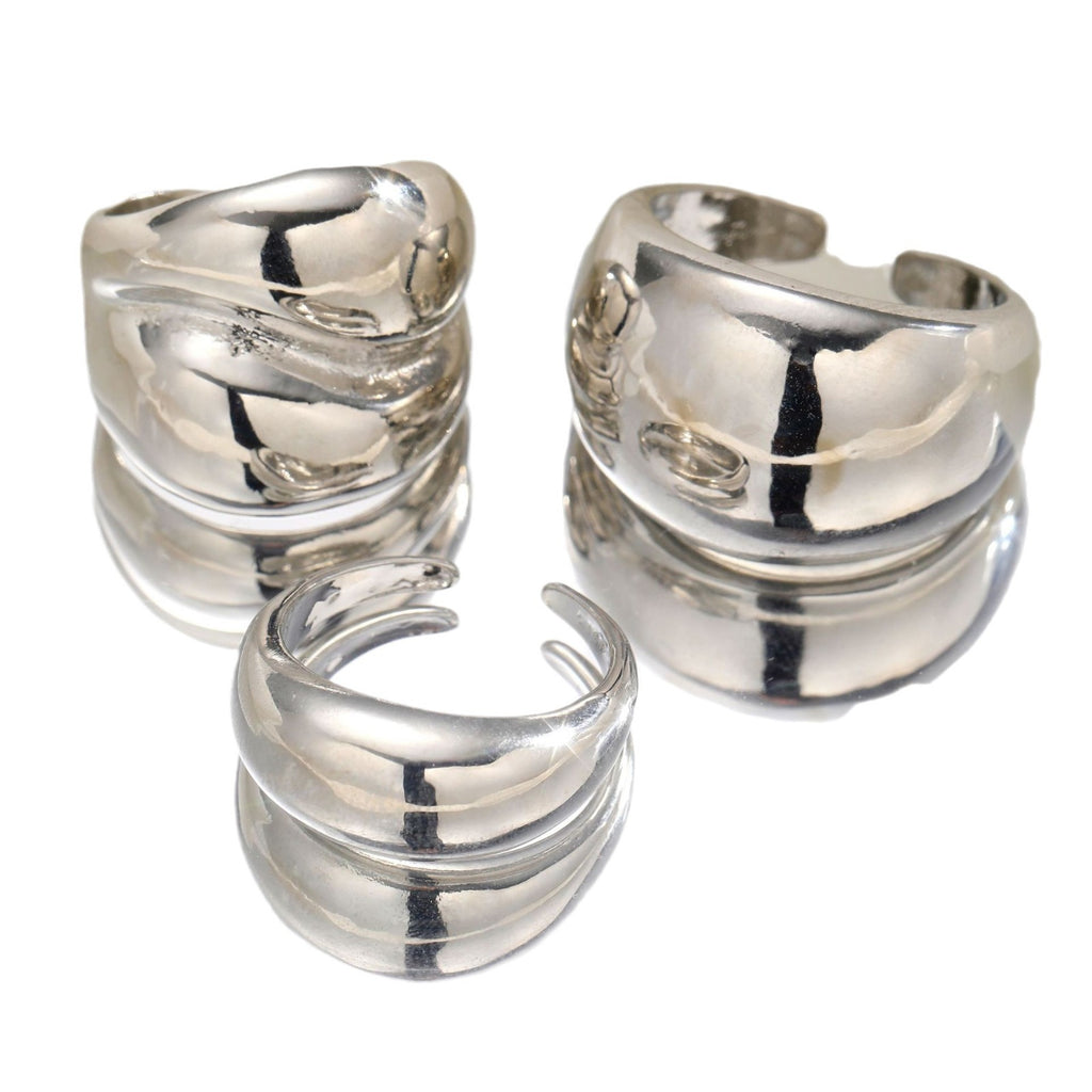 Damen modisches Ringe-Set mit einzigartigen Designs und eleganten Oberflächen Shop Nory