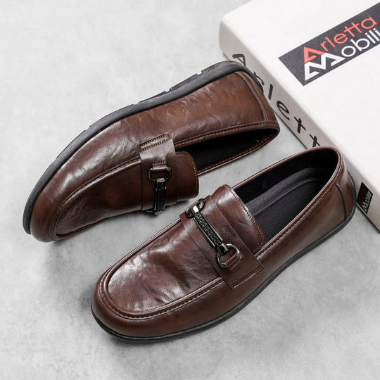 Herren Elegante Mokassins mit modischen Akzenten Shop Nory
