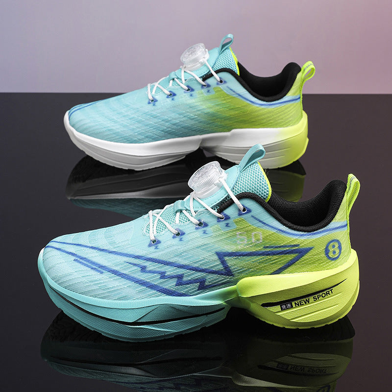 Unisex Futuristischer Leichtlauf-Sneaker mit integrierter Stabilitätssohle und Schnellverschluss Shopy Nory