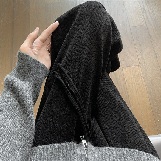 Herren Weit geschnittene Strickhose im Zopfstrick-Lounge-Style Shop Nory