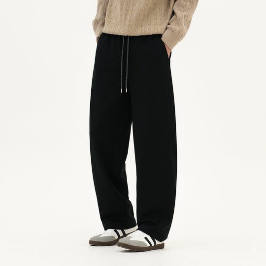 Damen Breite Relax-Fleece-Hose mit Tunnelzug Shop Nory