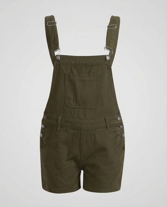 Damen Latzshorts Baumwolle