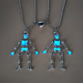 Damenkette mit leuchtendem Skelettdesign Shop Nory
