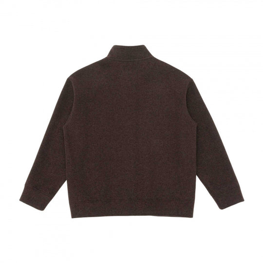 Unisex Boxy-Strickcardigan mit Stehkragen und durchgehender Knopfleiste Shop Nory