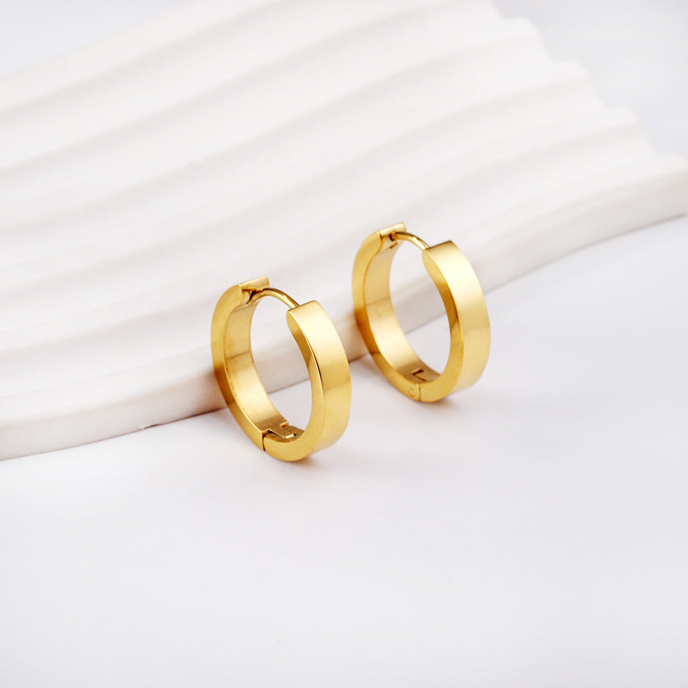 Damen moderne Creolen mit elegantem, zeitlosem Design Shop Nory