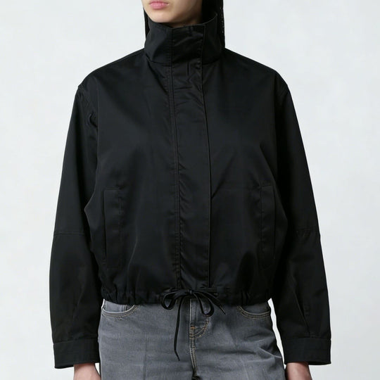 Damen Modische Jacke mit Stehkragen