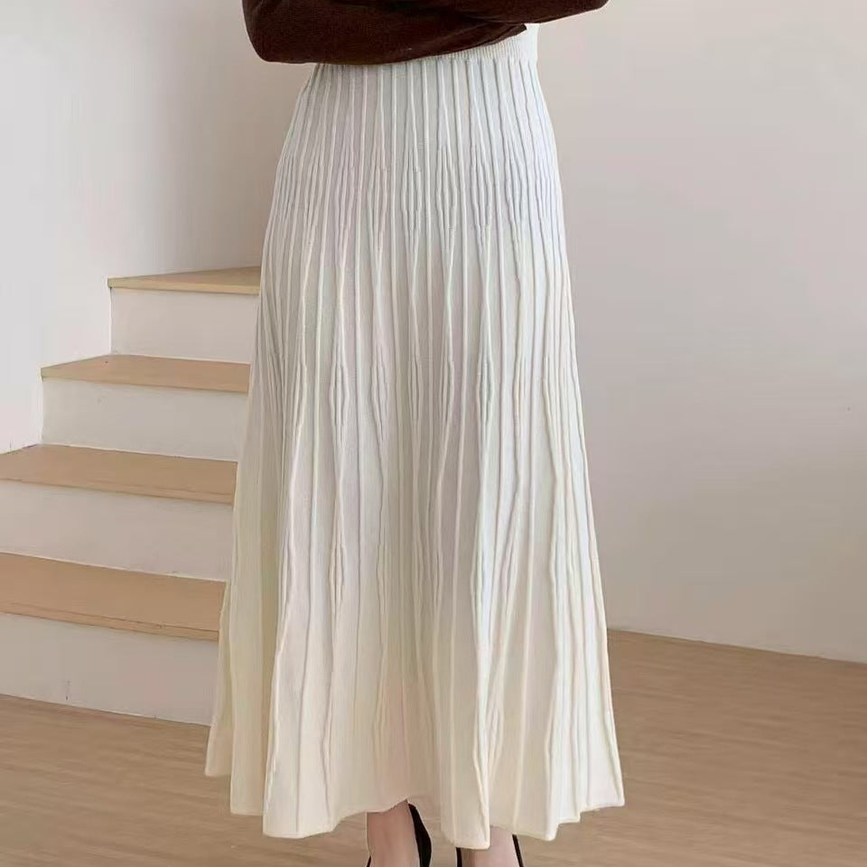 Damen Maxirock mit Plissee Shop Nory