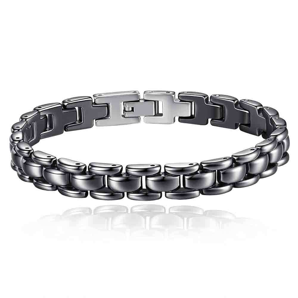 Herren Armband mit hochwertigem Edelstahl und modernem Kettendesign Shop Nory