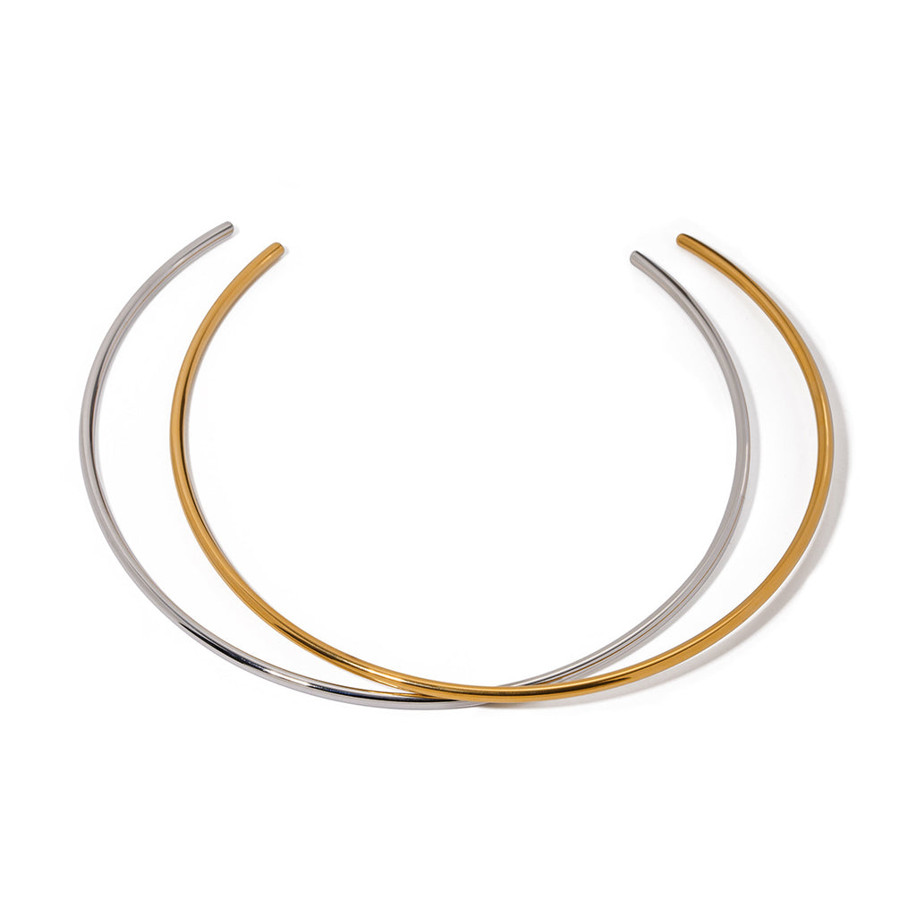 Damen Minimalistisches Armreif aus hochwertigem Edelstahl Shop Nory