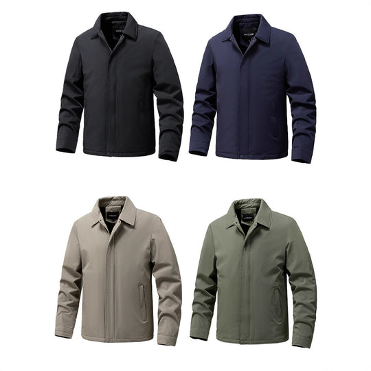 Herren Leichter wasserabweisender Stehkragen-Blouson mit Thermofutter Shop Nory