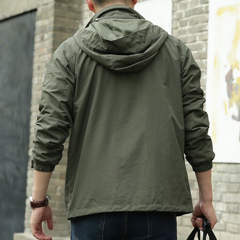 Herren Leichte Windjacke Shop Nory