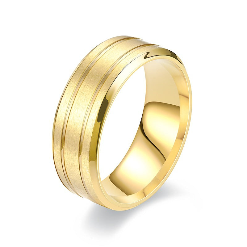 Herren Ring mit eleganter strukturierter Oberfläche und modernen Akzenten Shop Nory
