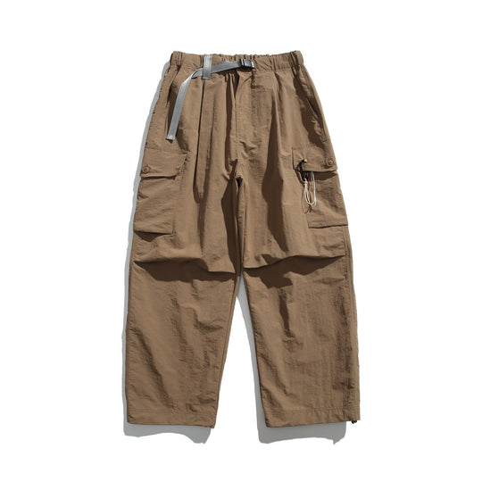 Herren Cargo-Hose im Utility‑Stil mit elastischem Bund und integriertem Gurt Shop Nory