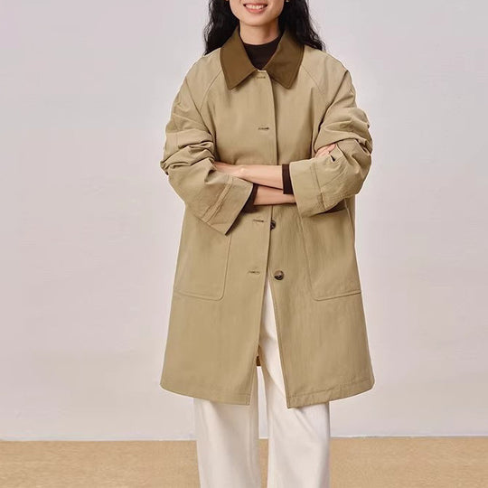 Damen Modischer Oversized Mantel Shop Nory