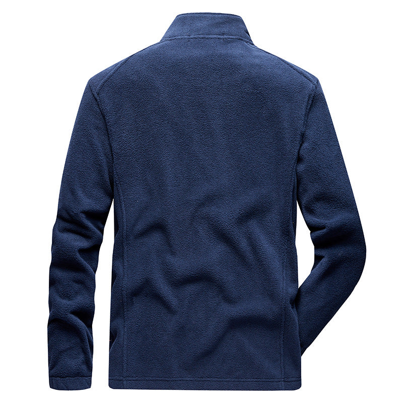 Herren Fleecejacke mit praktischem Taschen Shop Nory