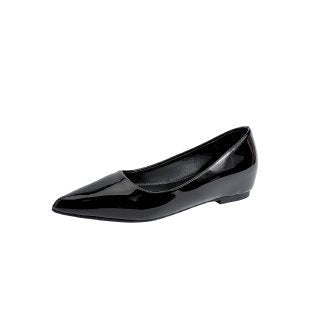 Damen elegante Ballerinas mit spitzem Zehenbereich Shopnory