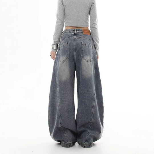Damen Weitgeschnittene Mom-Jeans Shop Nory