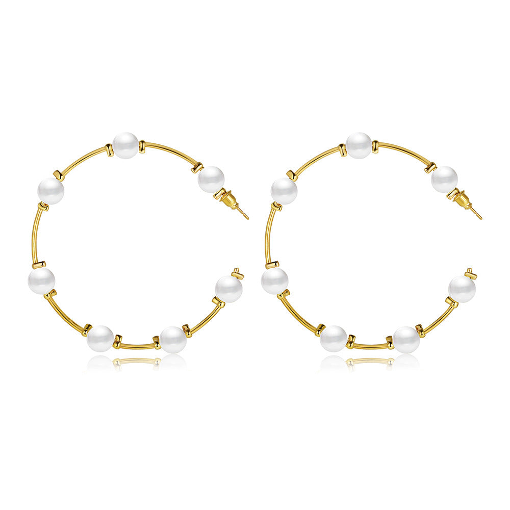 Damen Ohrringe mit elegantem Perlendesign und modernem Tragekomfort Shop Nory