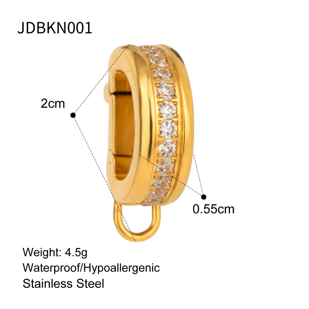 Damen Offenes Armband mit hochwertiger hypoallergener Edelstahlverarbeitung Shop Nory