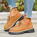 Damen Robuste Comfort-Schnürschuhe