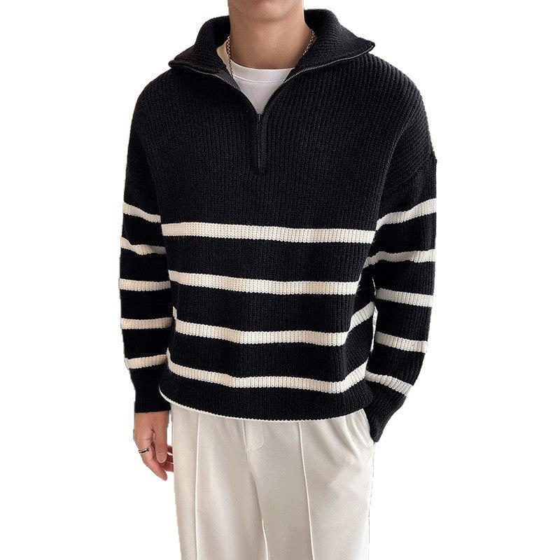 Damen Oversized Pullover mit Reißverschluss Shop Nory