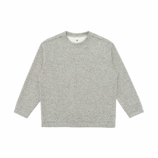 Unisex Feinstruktur-Sweatshirt mit Rundhalsausschnitt und Oversize‑Silhouette Shop Nory