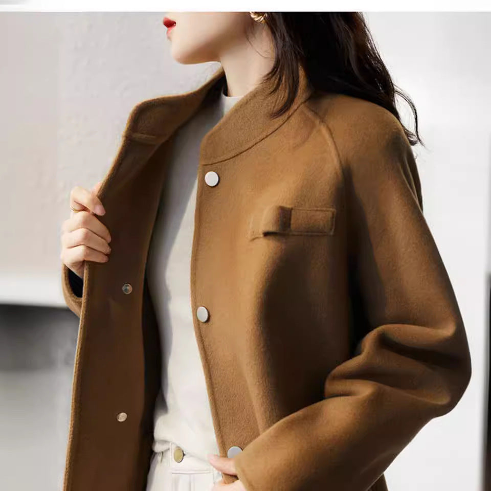 Damen modische Übergangsjacke mit praktischen Taschen Shop Nory