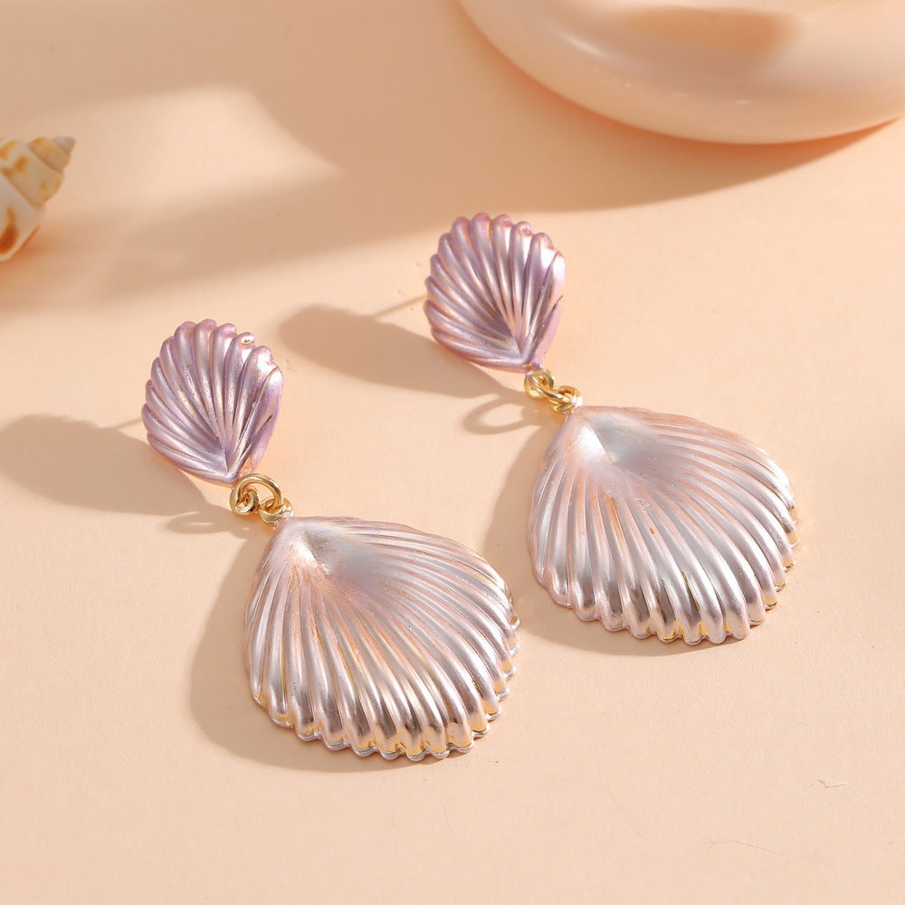 Damen Ohrringe im maritimen Muscheldesign Shop Nory