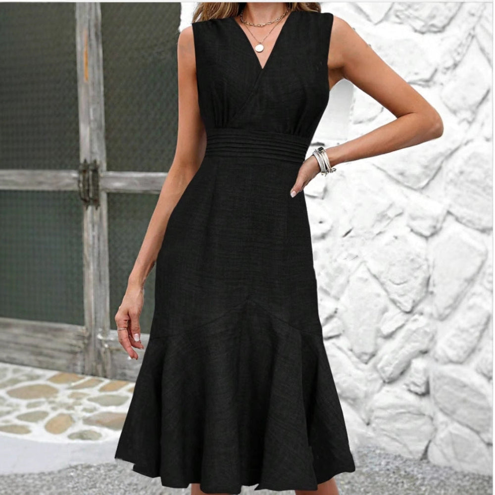 Damen A-Linien Abendkleid