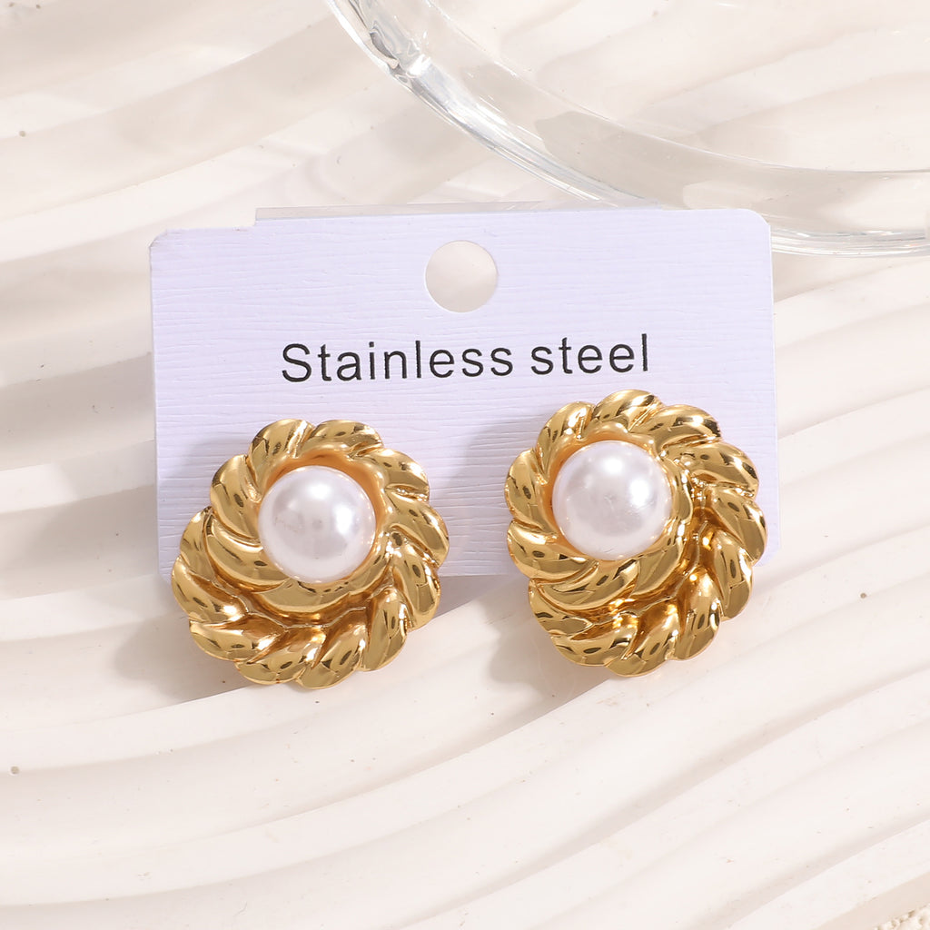 Damen Ohrstecker im stilvollen Herzdesign Shop Nory