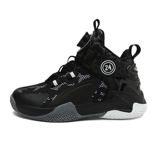 Unisex High-Top Basketball-Sneaker mit Drehverschluss und atmungsaktivem Mesh Shopy Nory