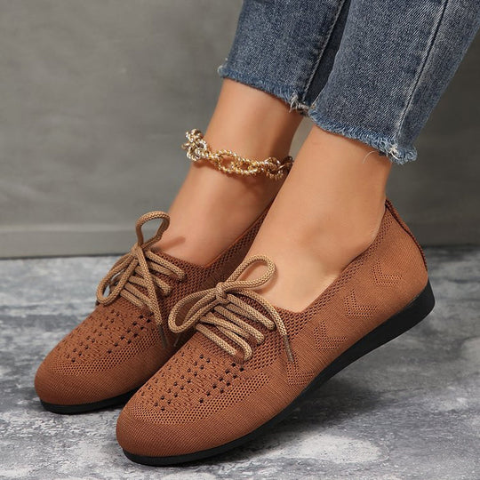Lässige Flache Mesh Schuhe Shopnory