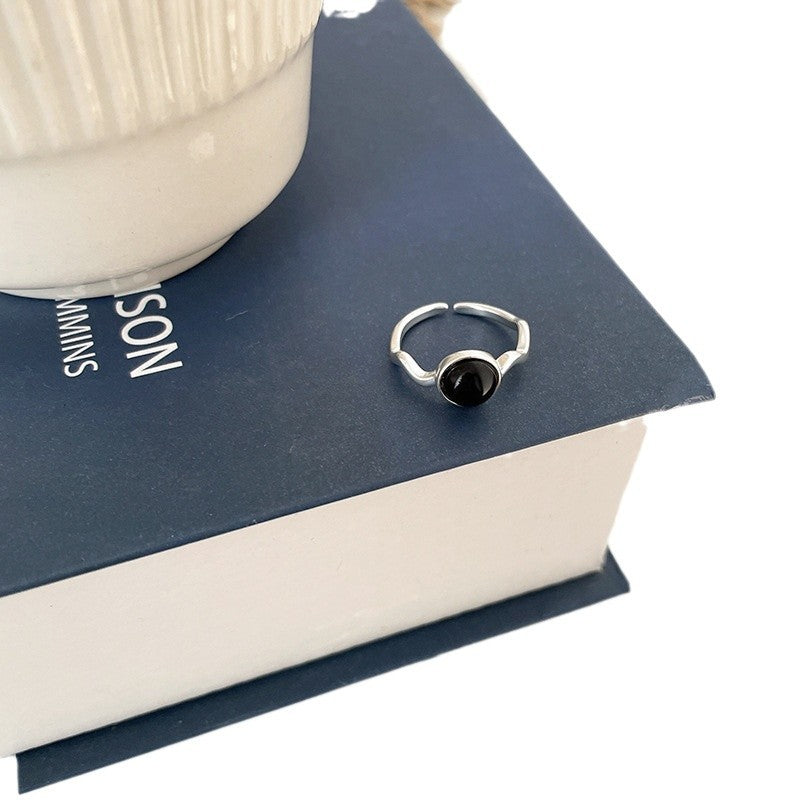 Damen offener Ring mit einzigartigem geschwungenem Design Shop Nory