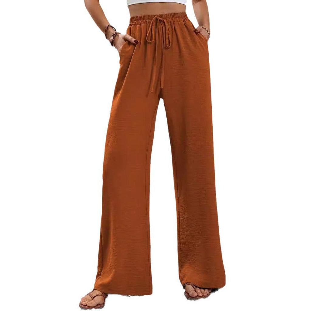 Damen weite Palazzo-Hosen
