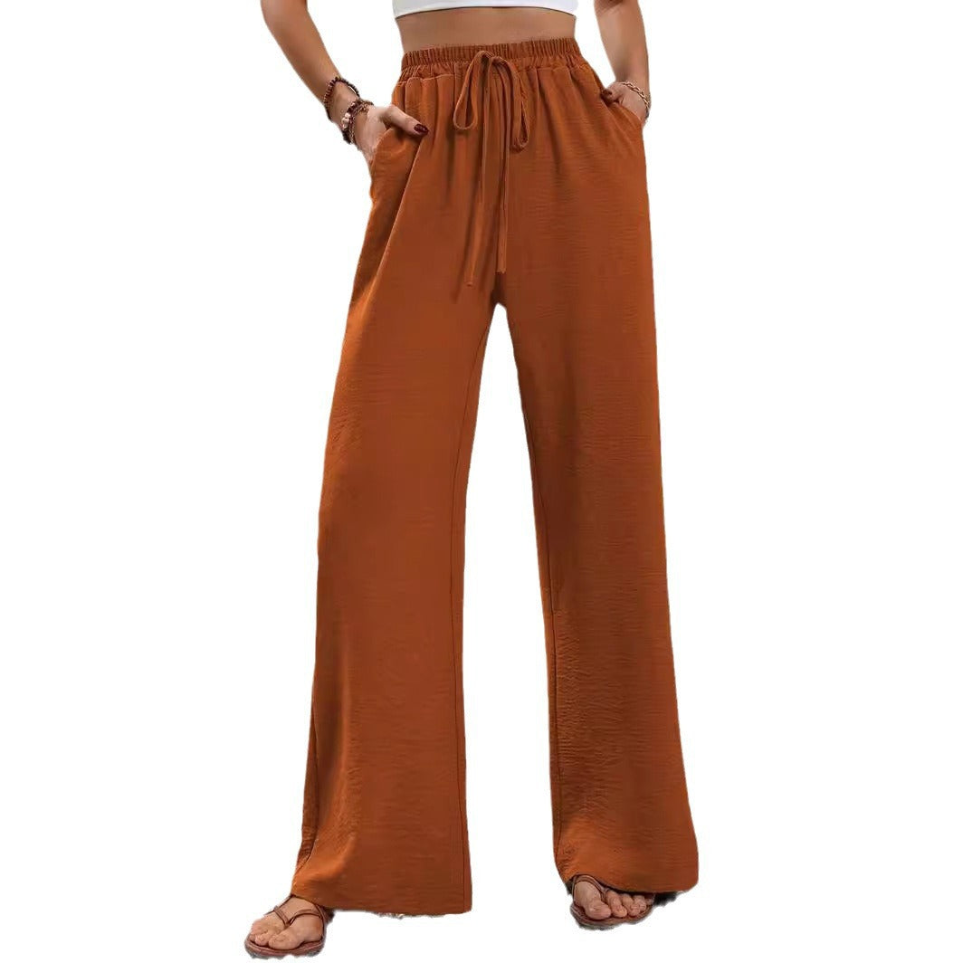 Damen weite Palazzo-Hosen