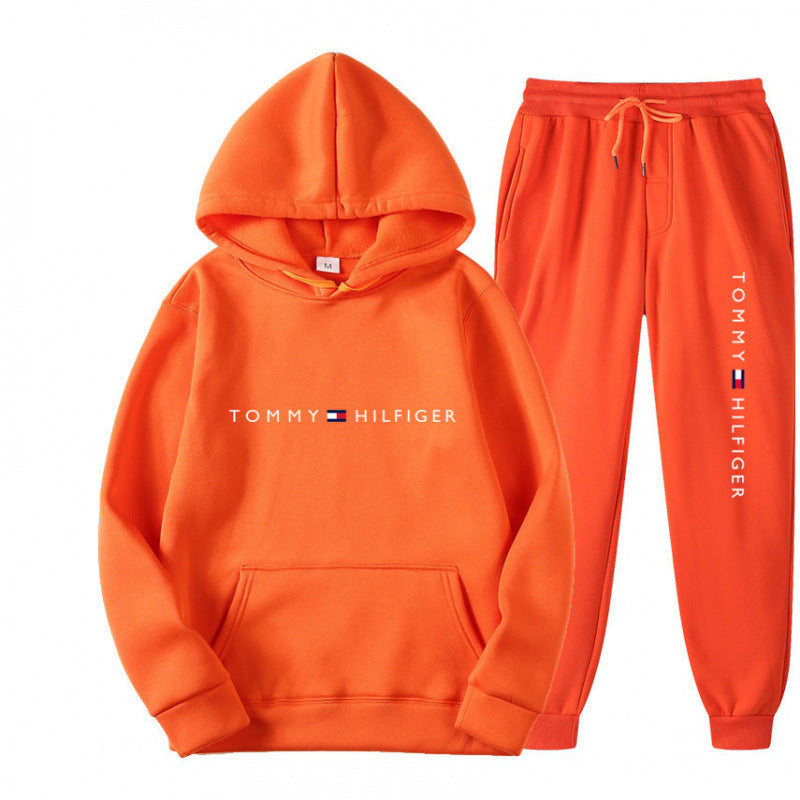 Damen Sweatanzug mit gemütlichem Kapuzensweater und lässiger Jogginghose Shopnory