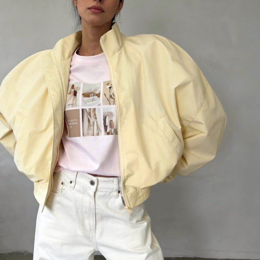 Damen Lässige Oversized Freizeitjacke