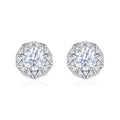 Damenohrringe mit elegantem geometrischen Design und funkelnden Zirkonia Shop Nory