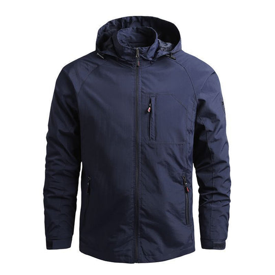 Herren Tactical-Urban Übergangsjacke mit Kapuze, Mesh-Innenfutter und verdeckten Reißverschlusstaschen Shop Nory