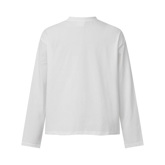 Damen Langarmshirt mit floralem Fotoprint und Oversize-Boxy-Schnitt Shop Nory