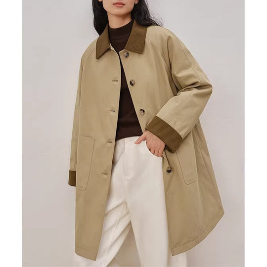 Damen Modischer Oversized Mantel Shop Nory